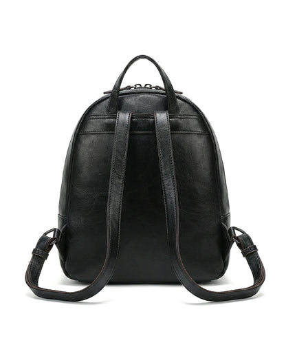 Embossed Rose Textured Luxury Backpack