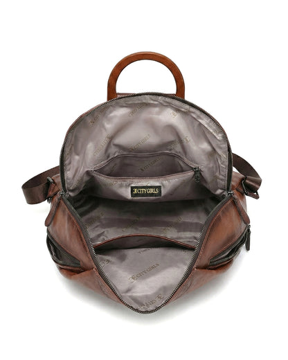 Signature Textured Embossed Artsian finish Bagpack