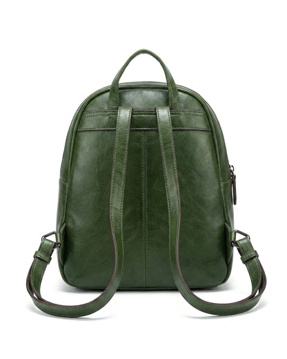 Embossed Rose Textured Luxury Backpack