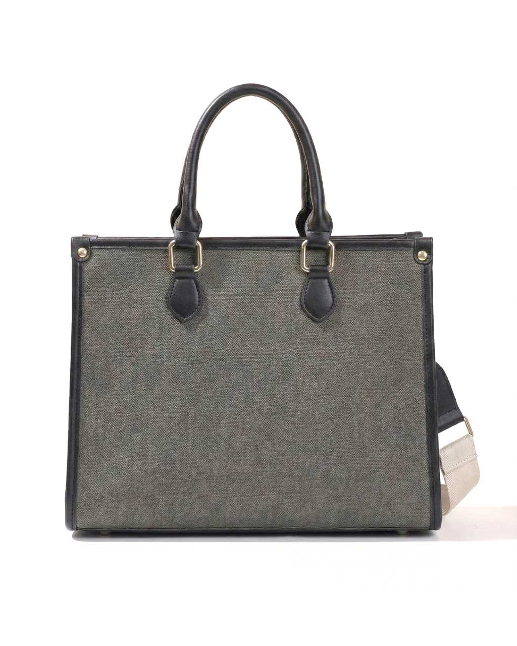 Classic CG  Contrast Trim Textured Satchel