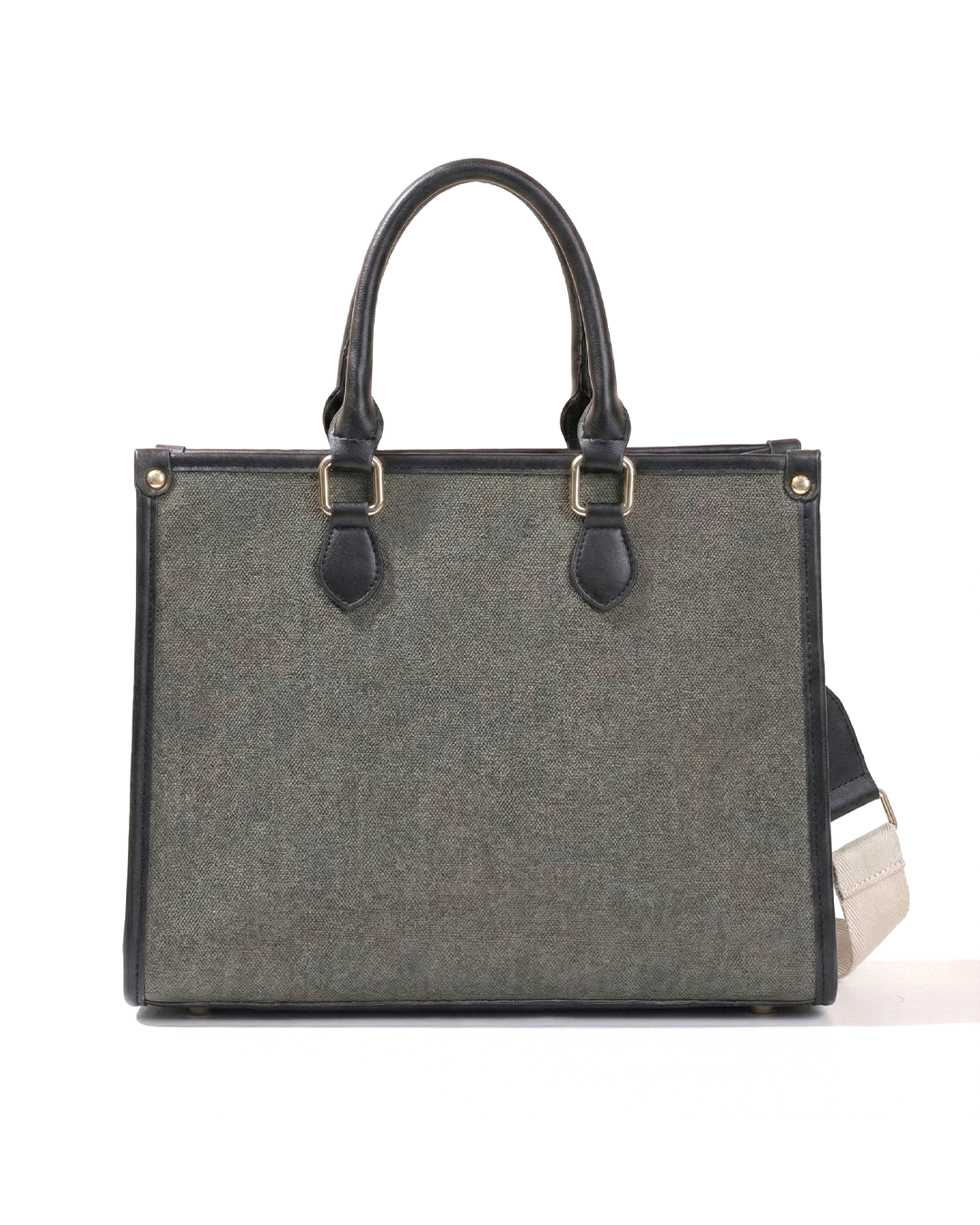 Classic CG  Contrast Trim Textured Satchel