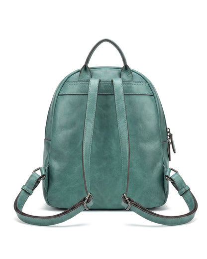 Embossed Rose Textured Luxury Backpack