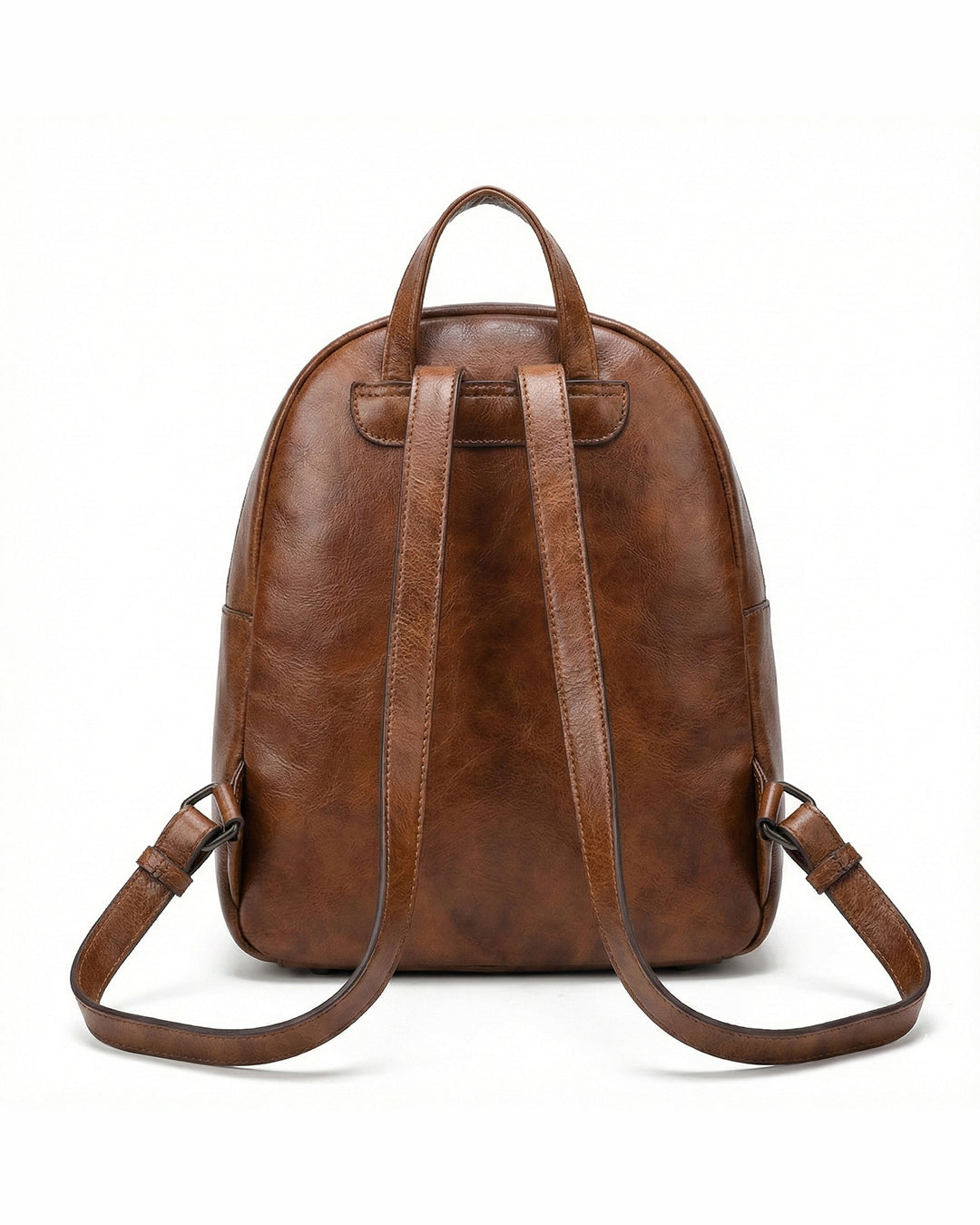 Embossed Rose Textured Luxury Backpack