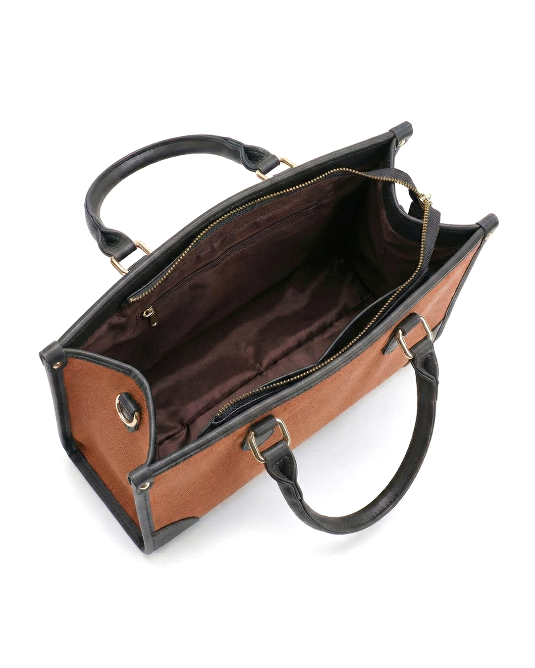 Classic CG  Contrast Trim Textured Satchel