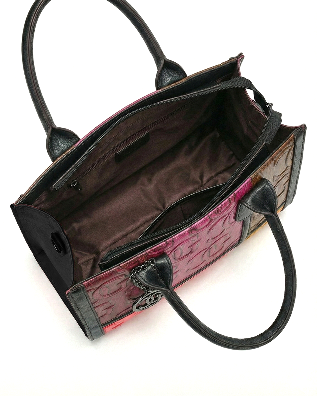 Elite Embossed CG Patchwork Bag