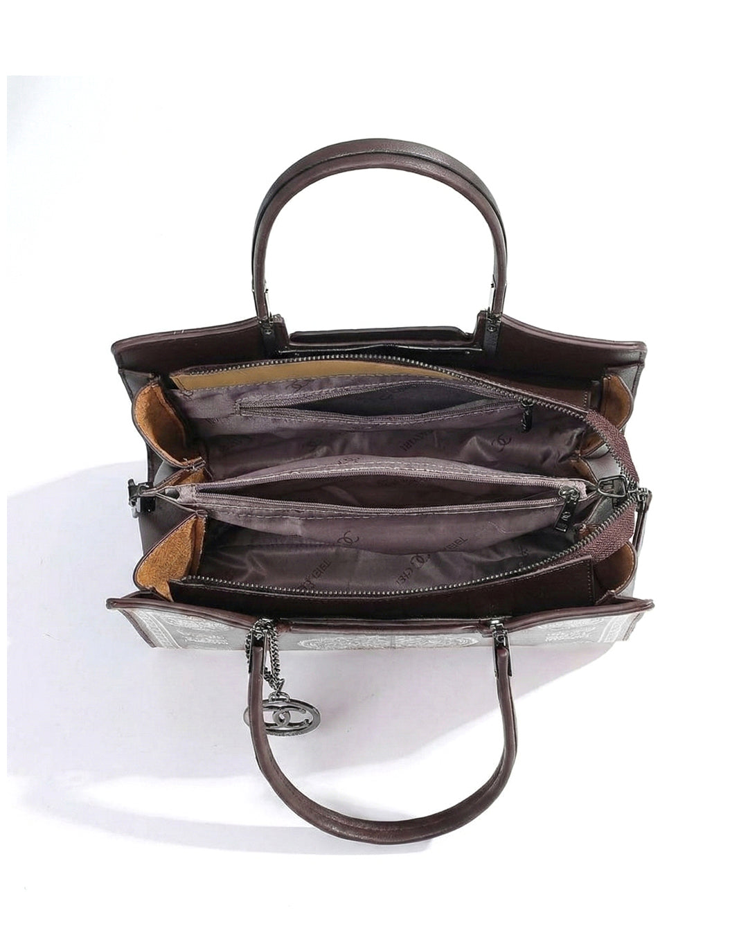 Artisanal Embroidered Aesthetic Top-Handle Bag