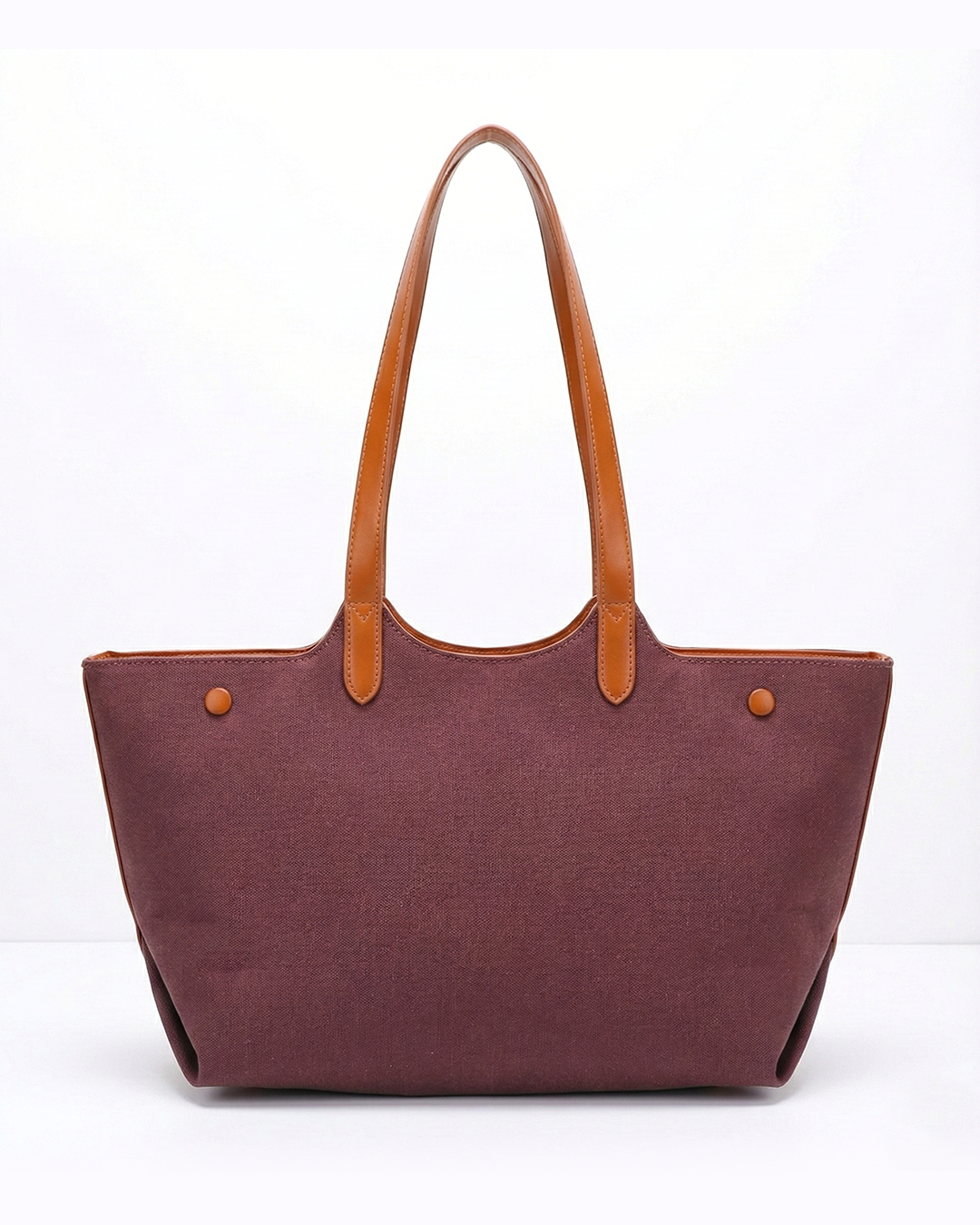 Professional Contrast Panel Tote Bag