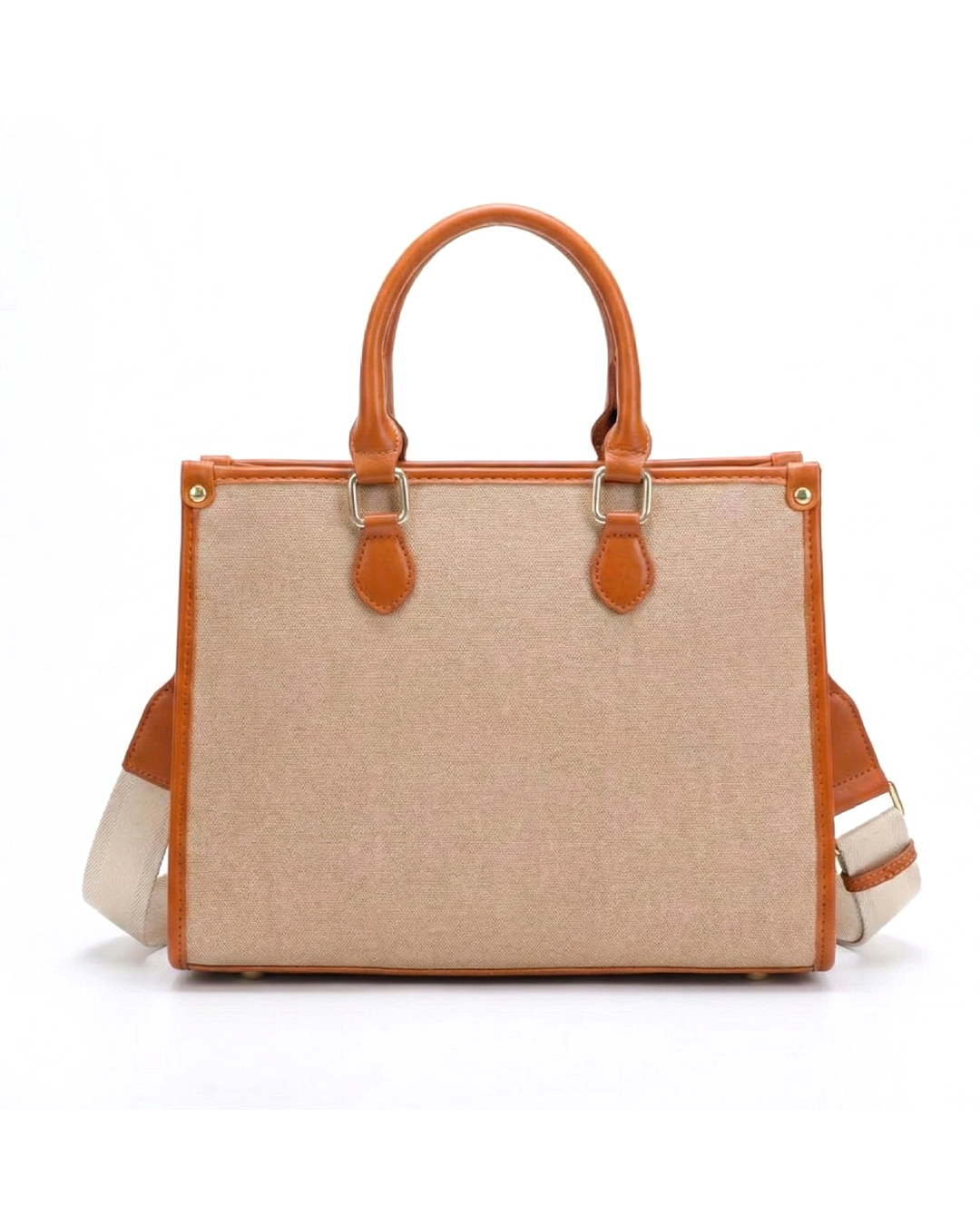 Classic CG  Contrast Trim Textured Satchel