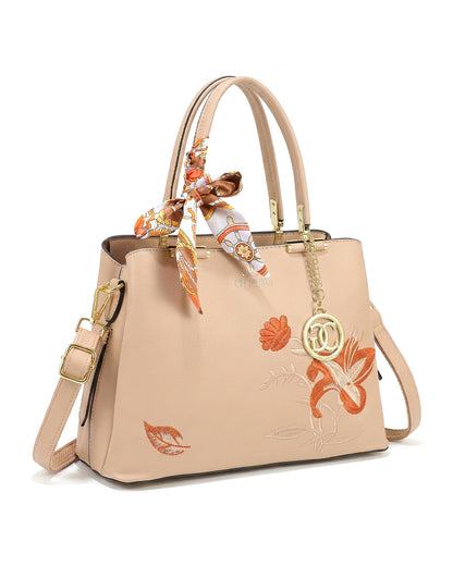 City Girls Couture Floral Handbag