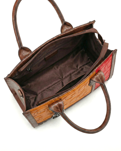 Elite Embossed CG Patchwork Bag
