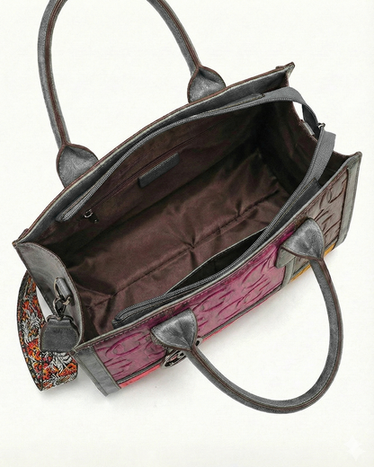 Elite Embossed CG Patchwork Bag