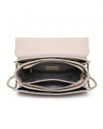 Premium Multi-Dimensional Chain Crossbody Bag