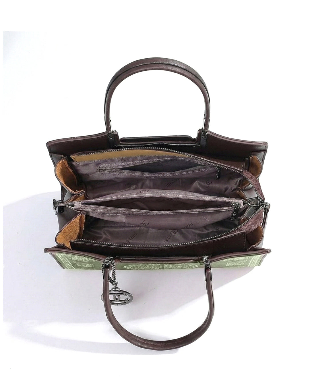 Artisanal Embroidered Aesthetic Top-Handle Bag