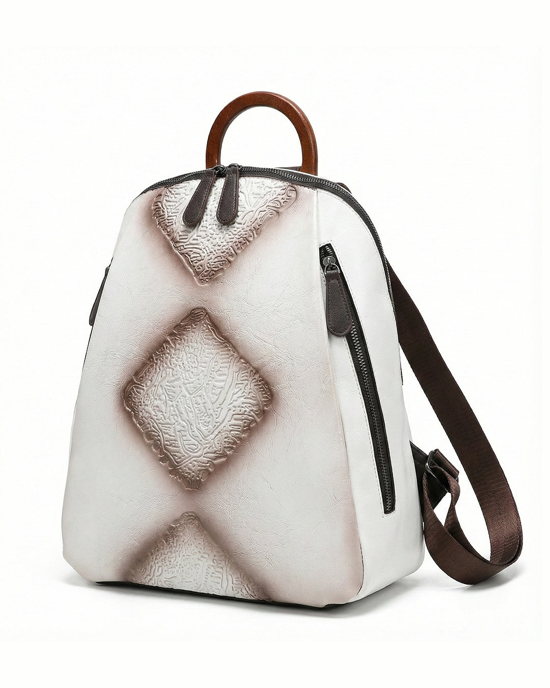 Signature Textured Embossed Artsian finish Bagpack