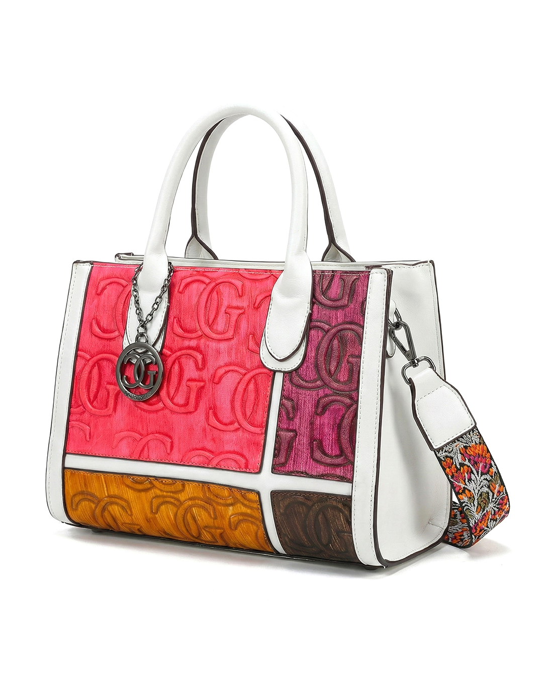 Elite Embossed CG Patchwork Bag