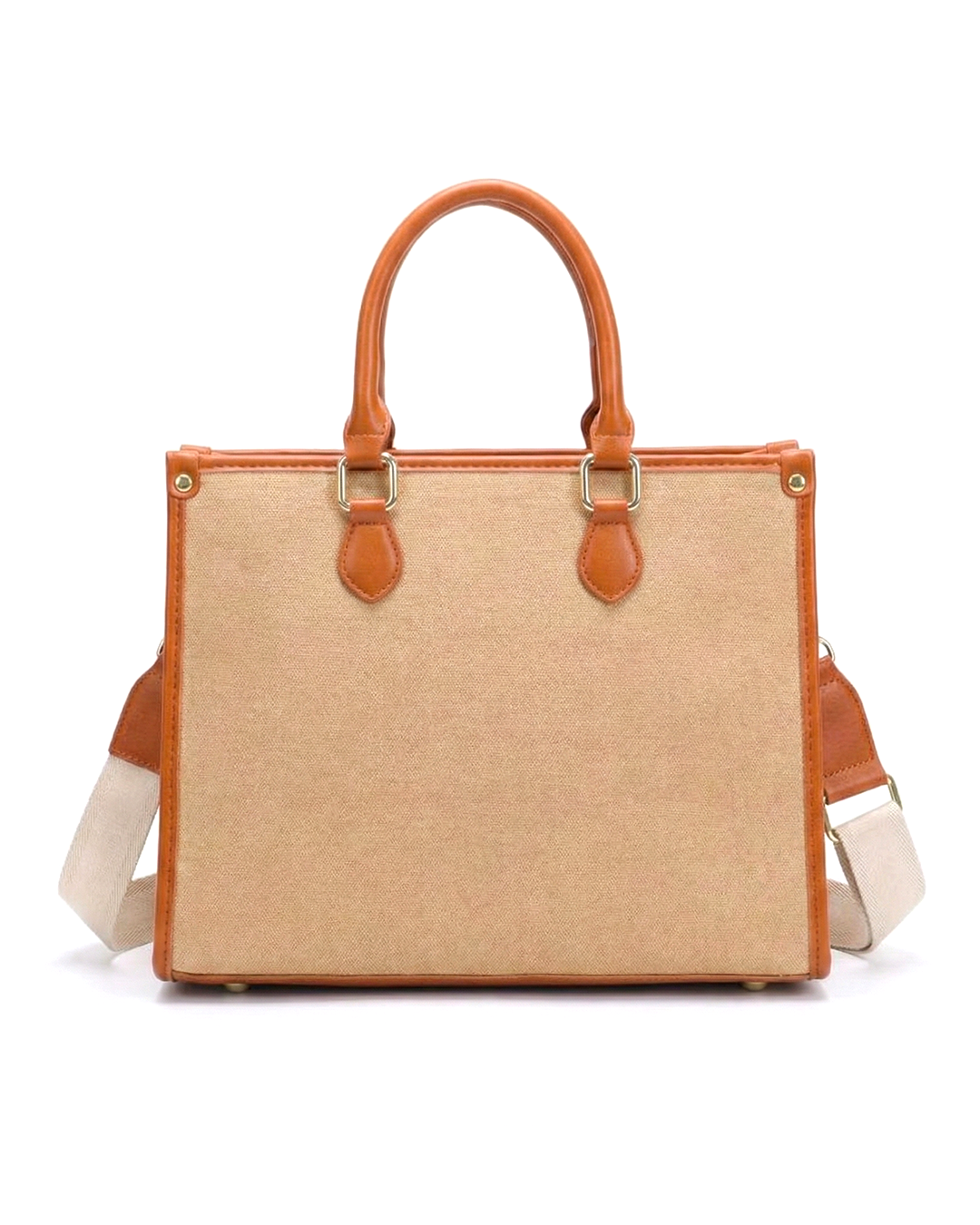Classic CG  Contrast Trim Textured Satchel