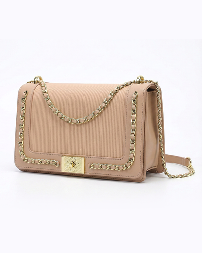 Premium Multi-Dimensional Chain Crossbody Bag