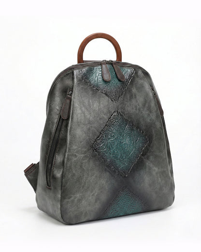 Signature Textured Embossed Artsian finish Bagpack