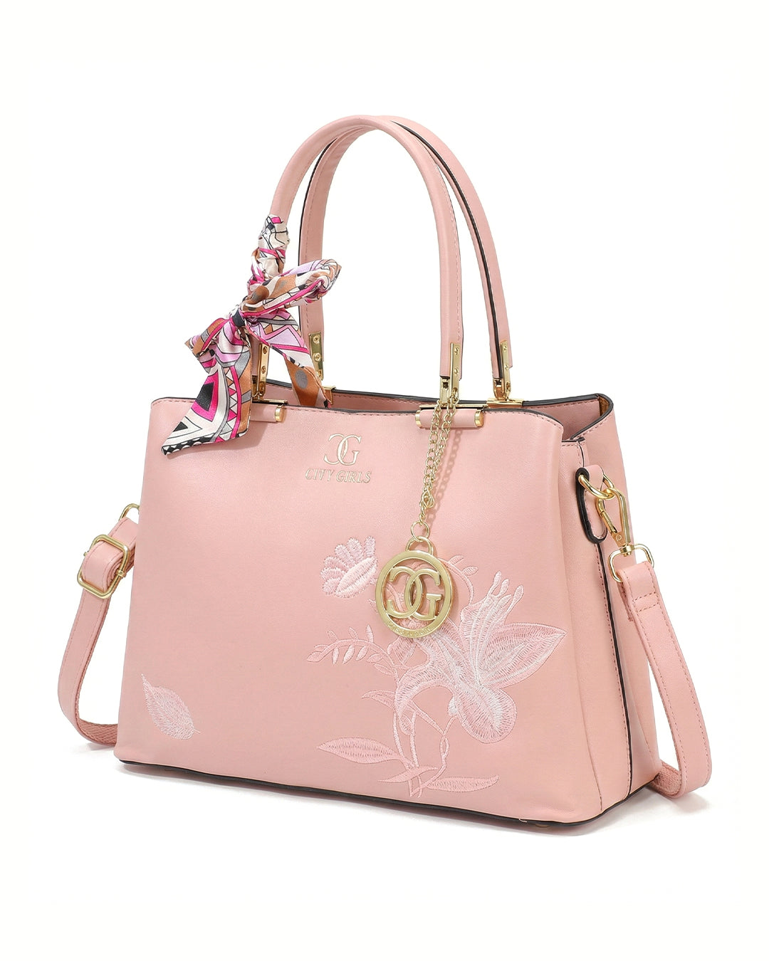 City Girls Couture Floral Handbag