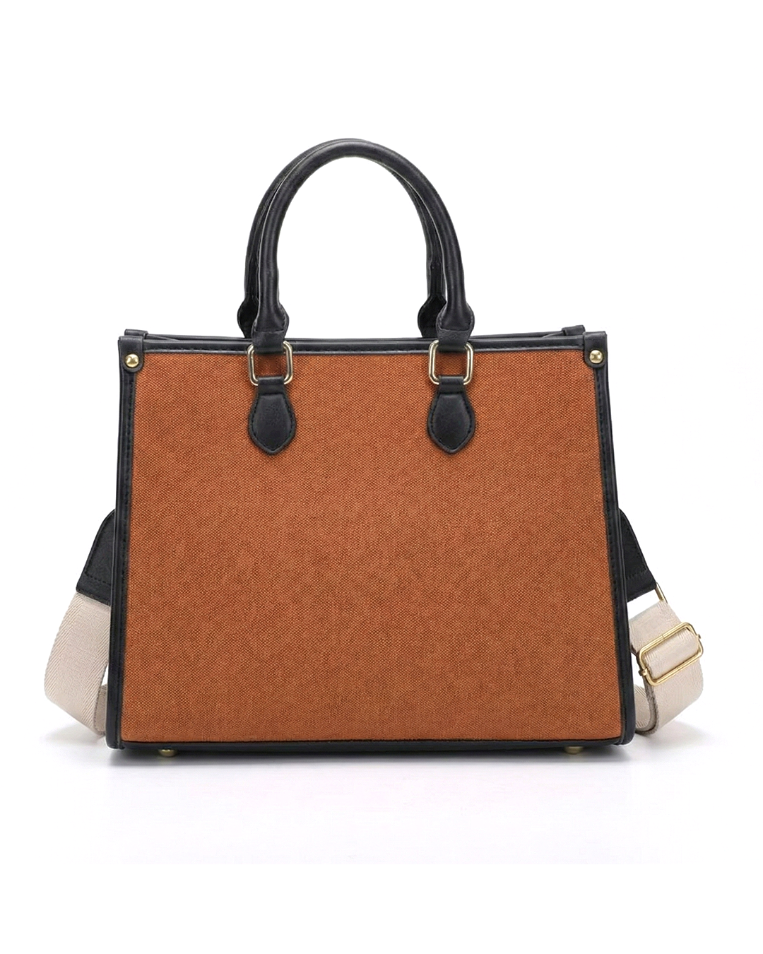 Classic CG  Contrast Trim Textured Satchel