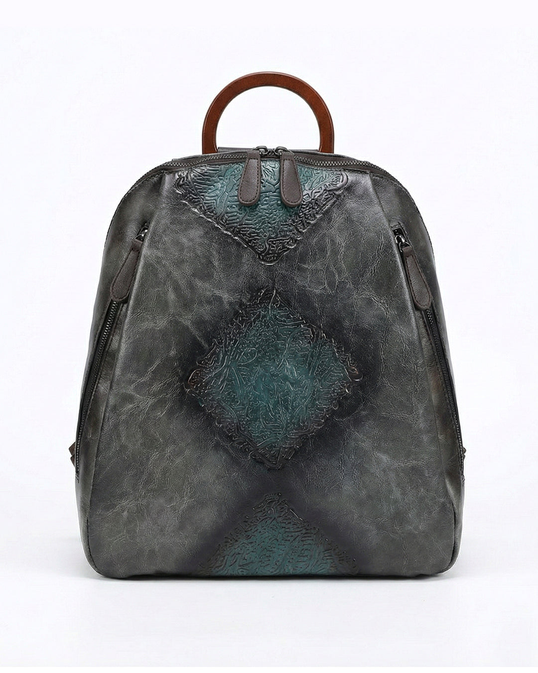 Signature Textured Embossed Artsian finish Bagpack