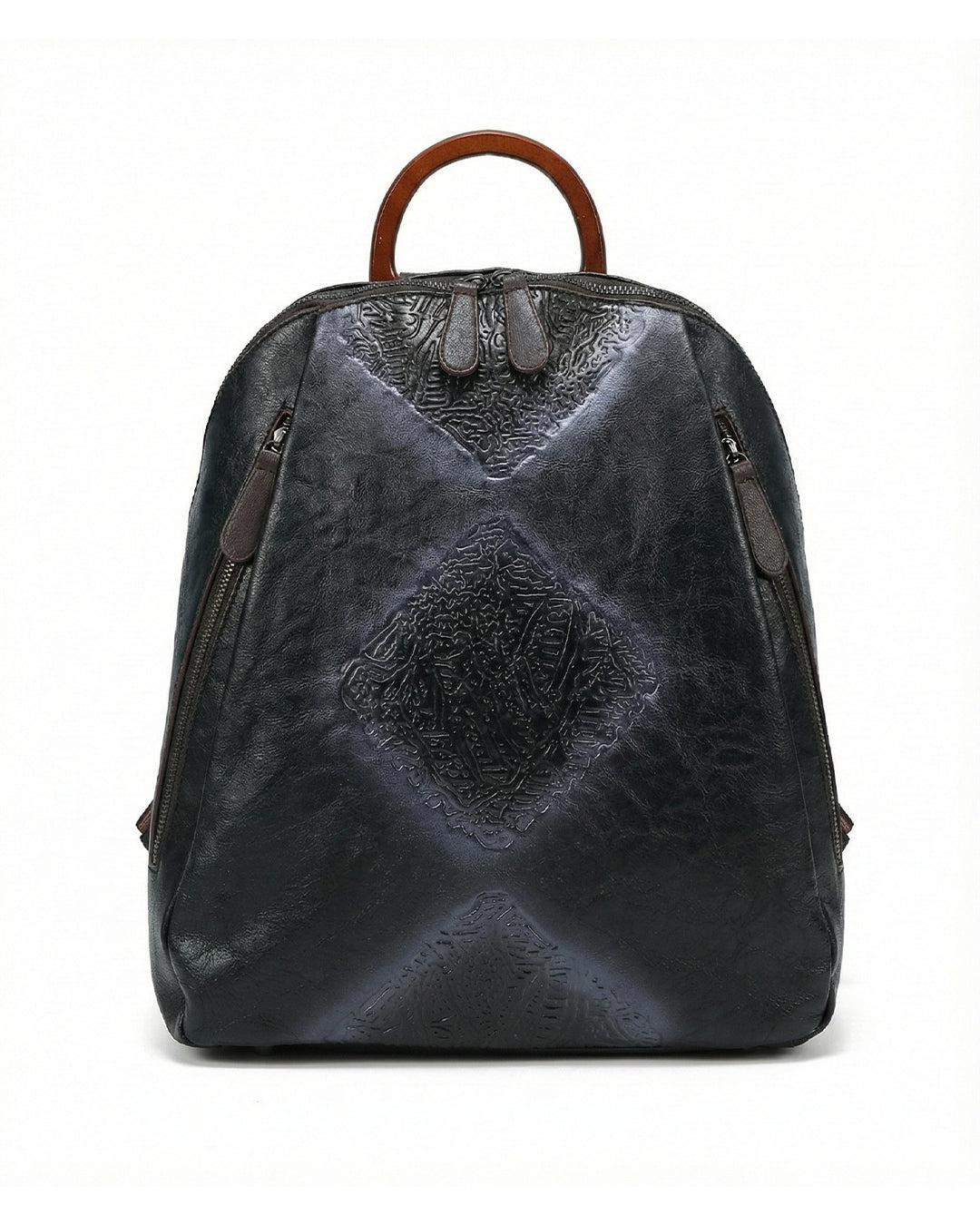 Signature Textured Embossed Artsian finish Bagpack