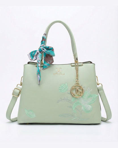 City Girls Couture Floral Handbag