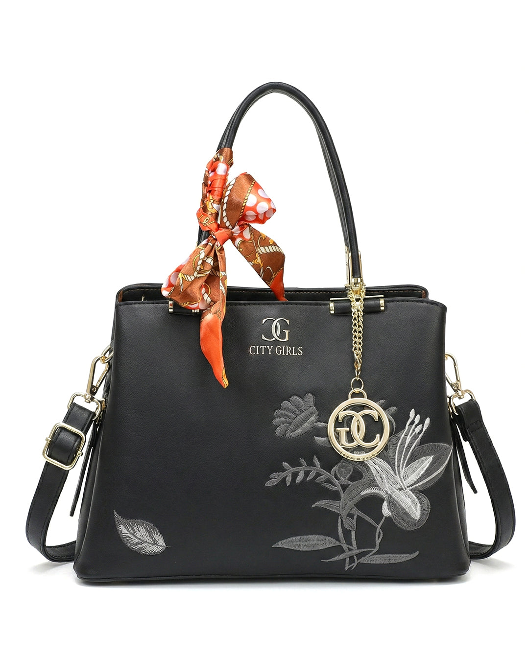 City Girls Couture Floral Handbag