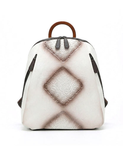 Signature Textured Embossed Artsian finish Bagpack