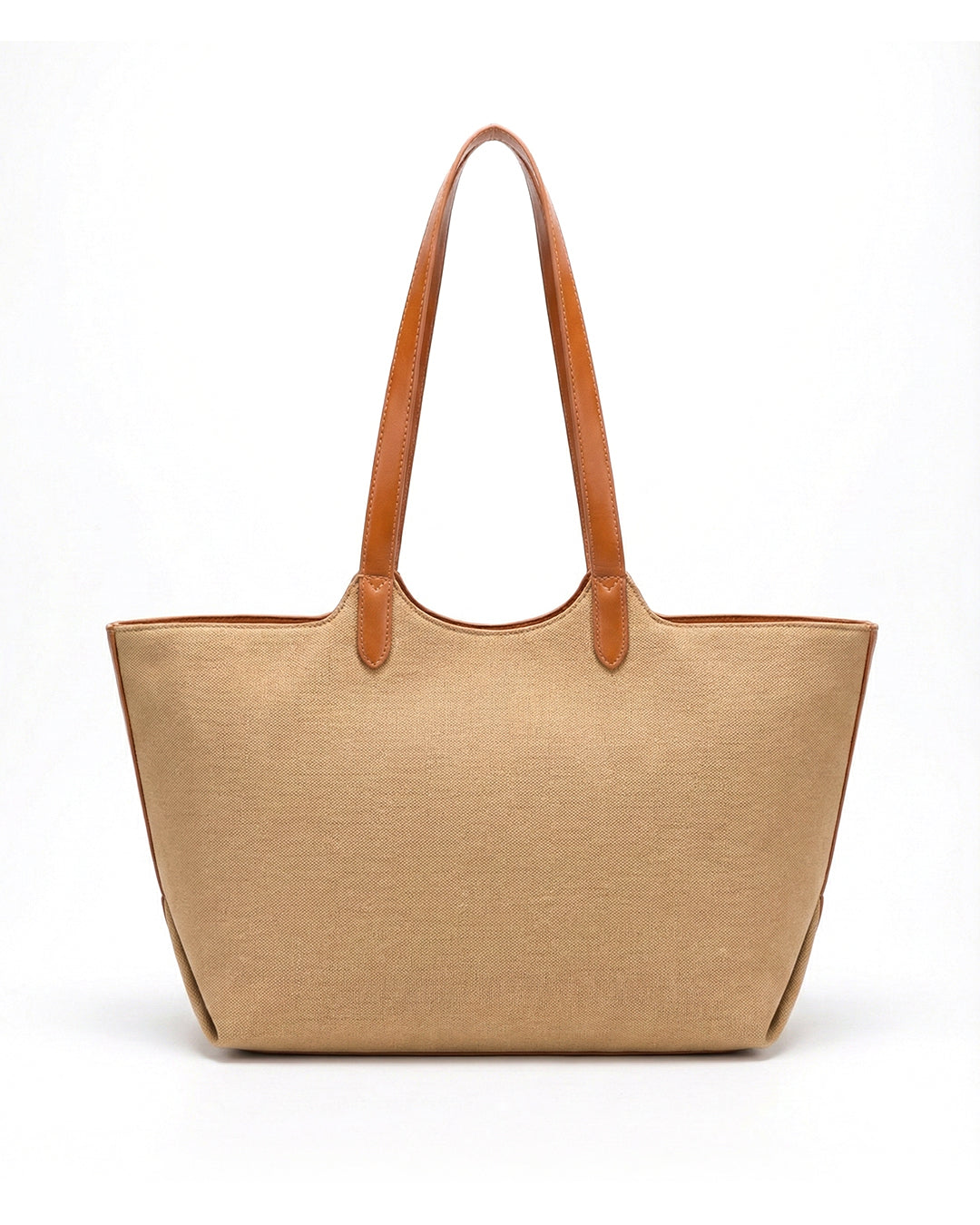 Professional Contrast Panel Tote Bag