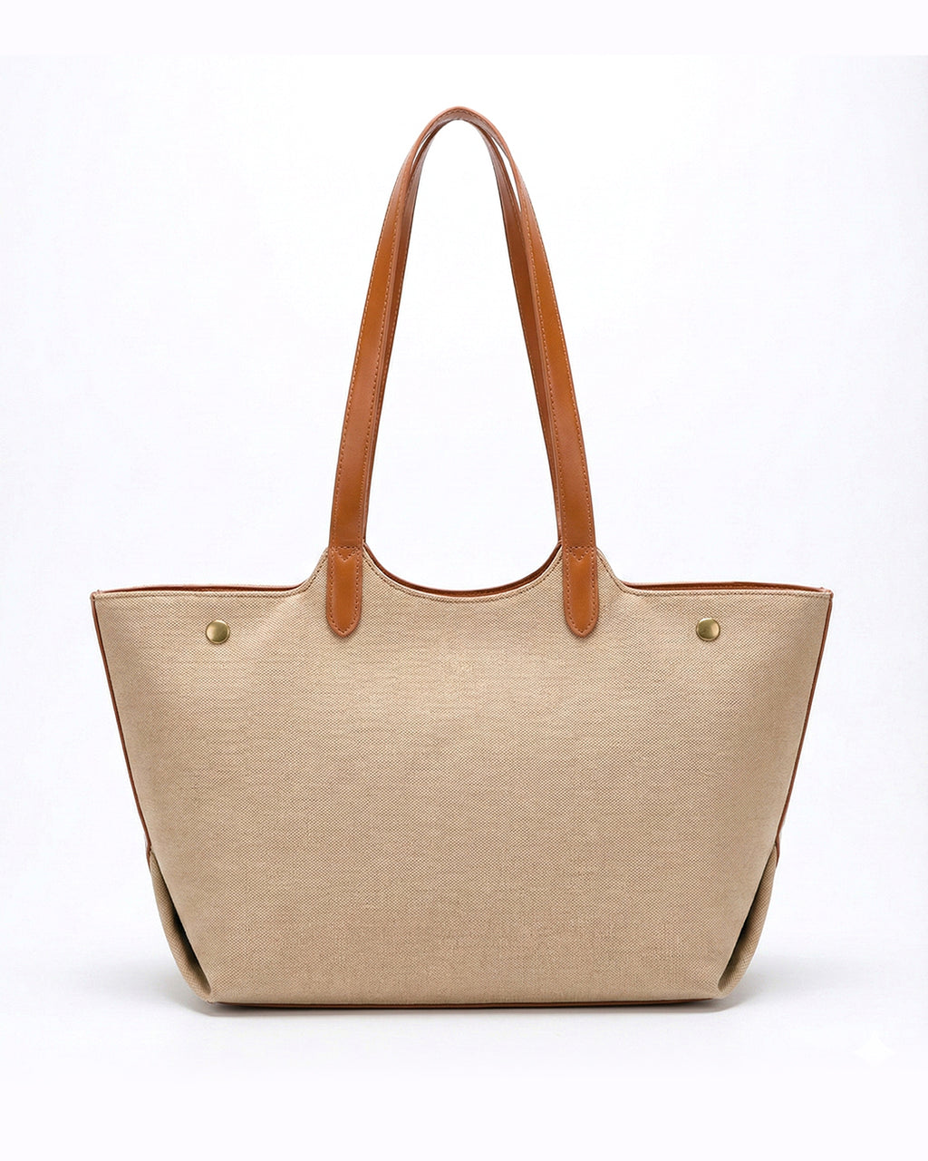 Professional Contrast Panel Tote Bag